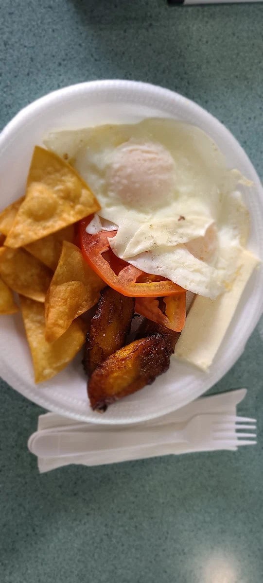 South American Breakfast Minus the Avocado Slices