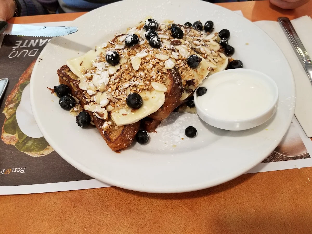 Blueberry and Brie French Toast