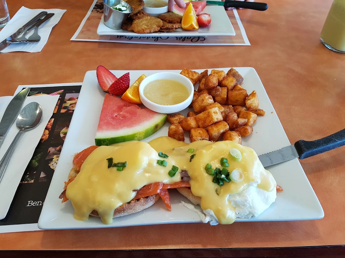 Eggs Benedict with Smoked Salmon