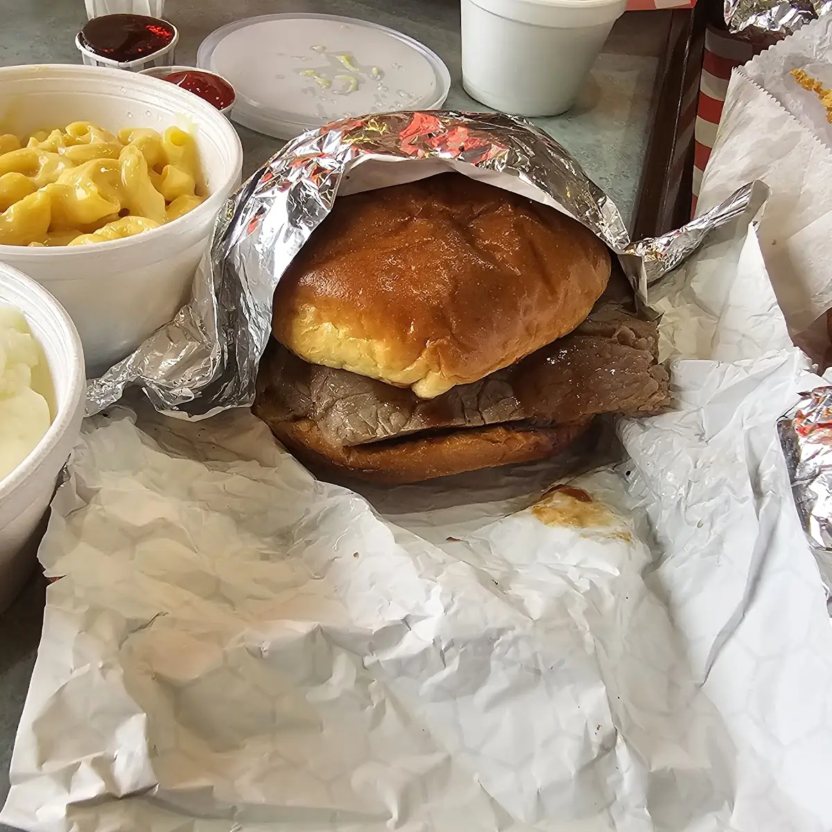 Beef Brisket Sandwich