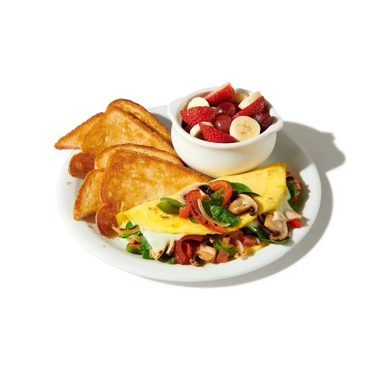55 Fit Fare Loaded Veggie Omelette