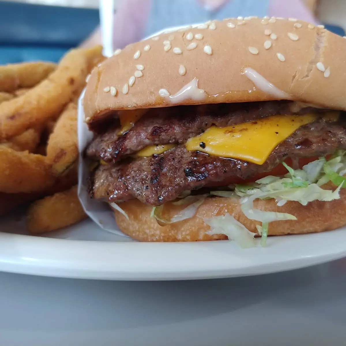 Double Cheeseburger and Zucchini