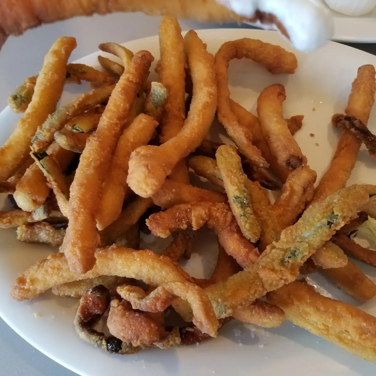 Fried Mushrooms with Ranch Dressing