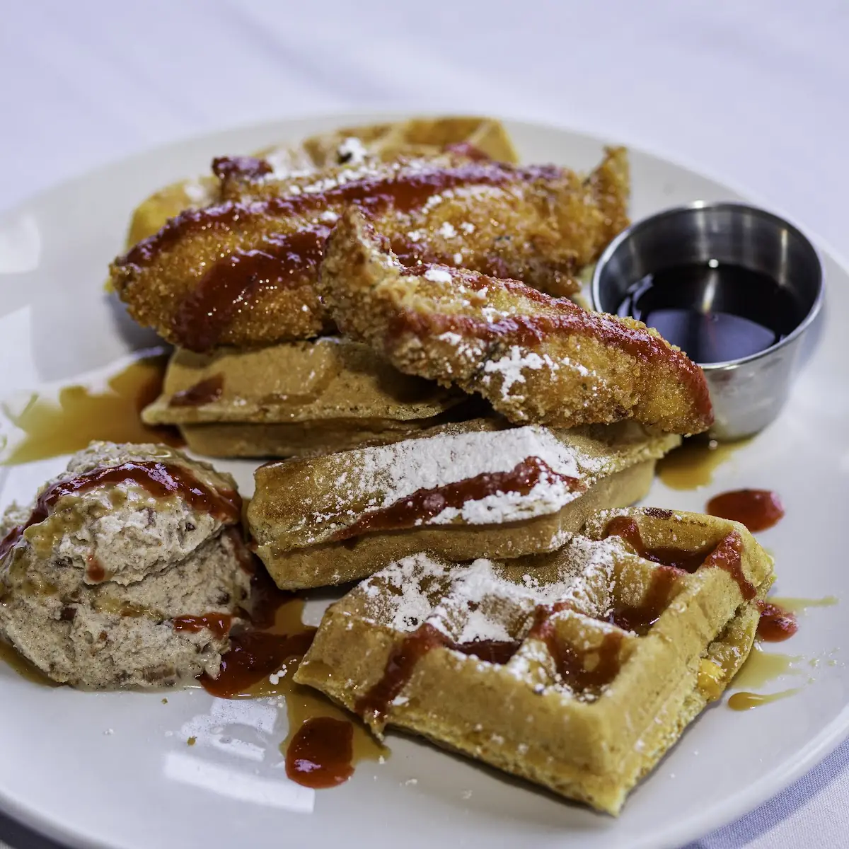 Nashville Hot Chicken & Waffles