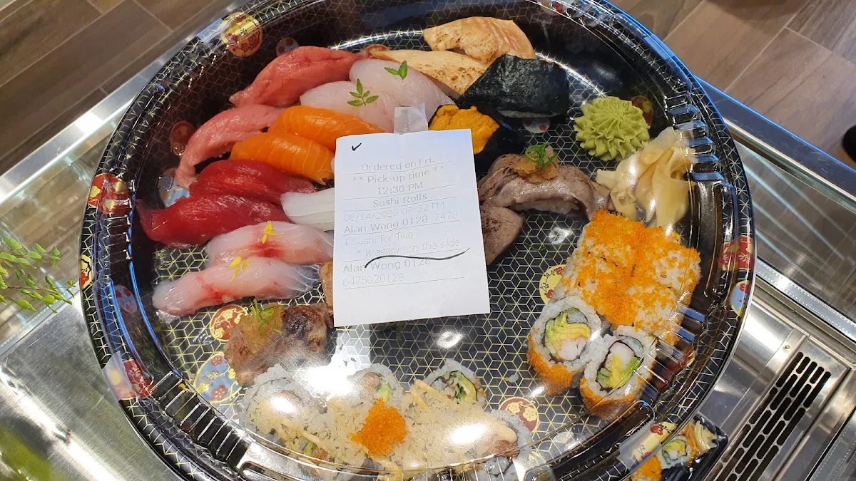 Sushi for Two Party Tray 70