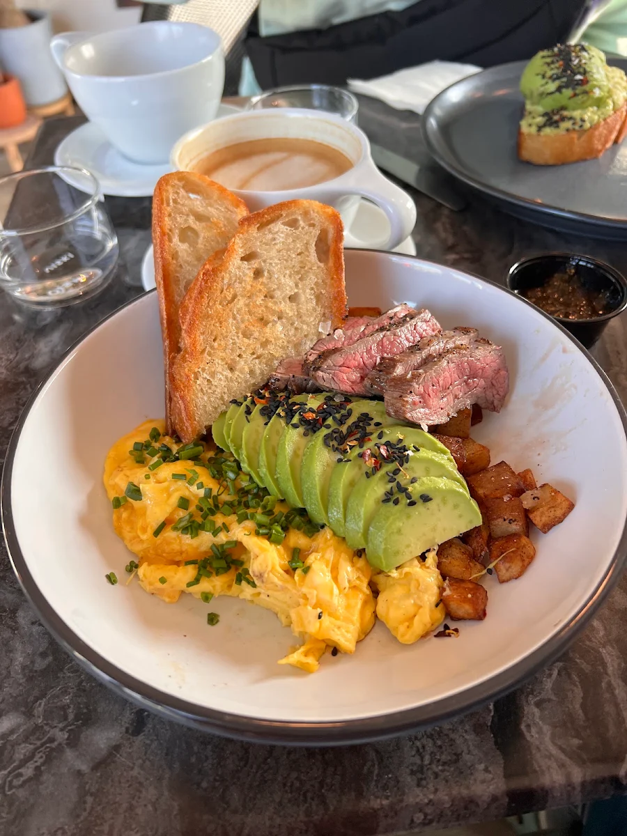 Protein Bowl with Steak and Avocado
