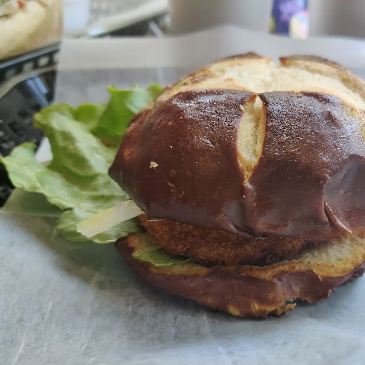 Vegan Crispy Chicken Sandwich