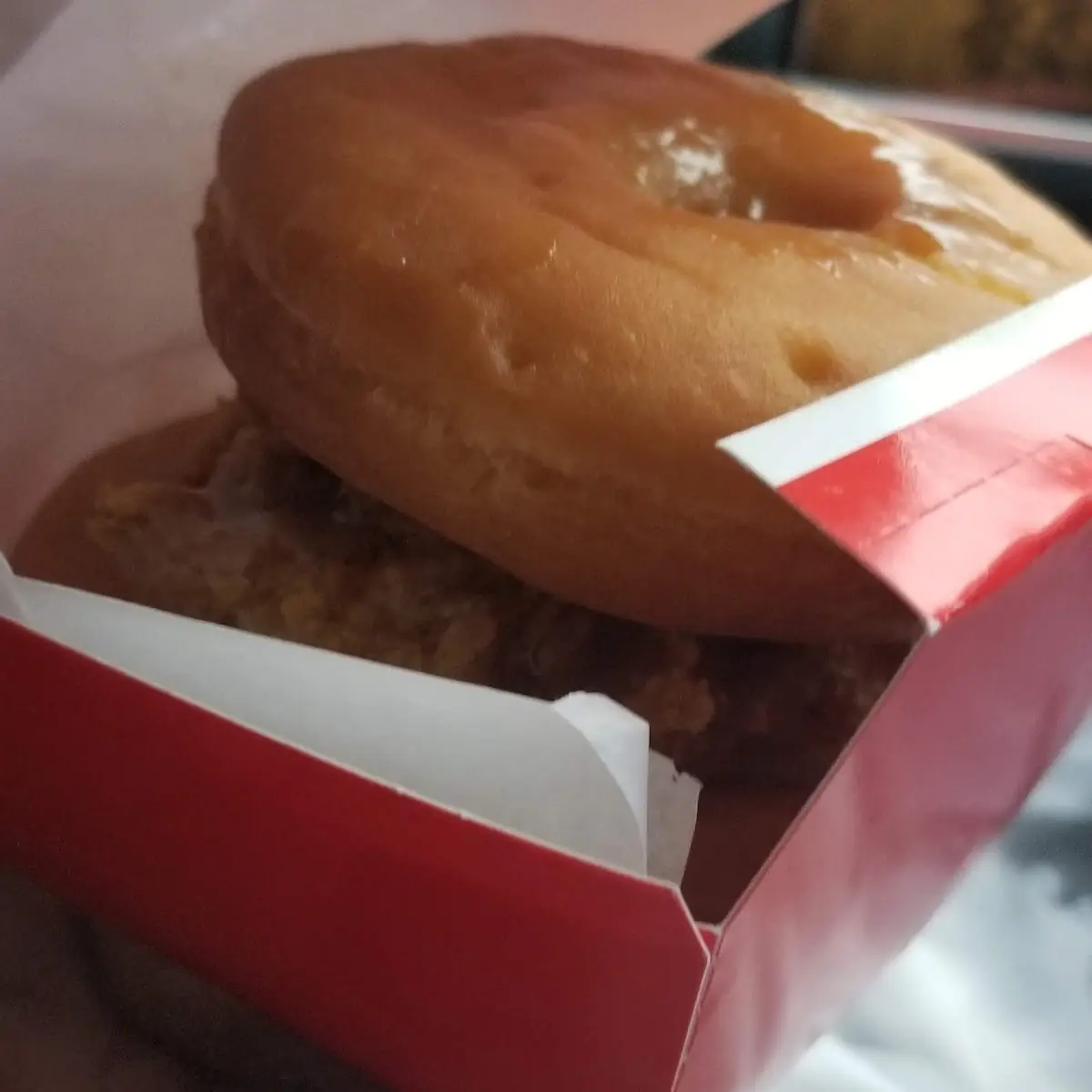 Doughnut Chicken Sandwich