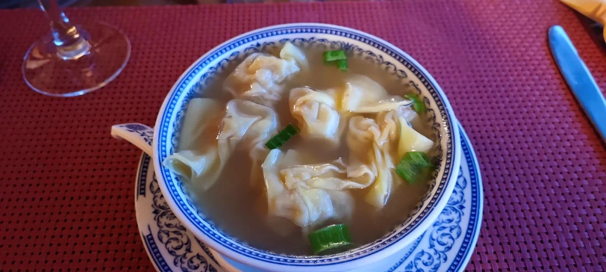 Wonton Soup, The Garden Restaurant