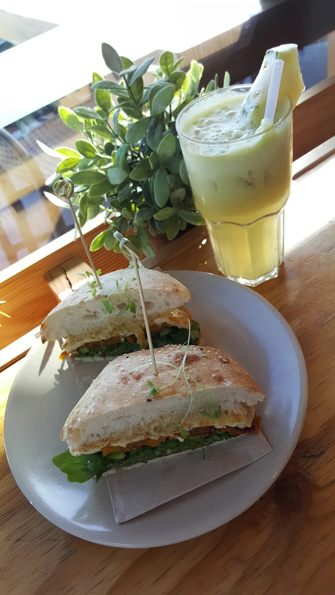 Halloumi Burger, Claire's Wholesome Kitchen
