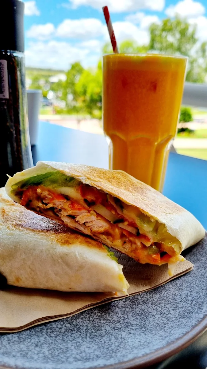 Moroccan Chicken Wrap, Claire's Wholesome Kitchen