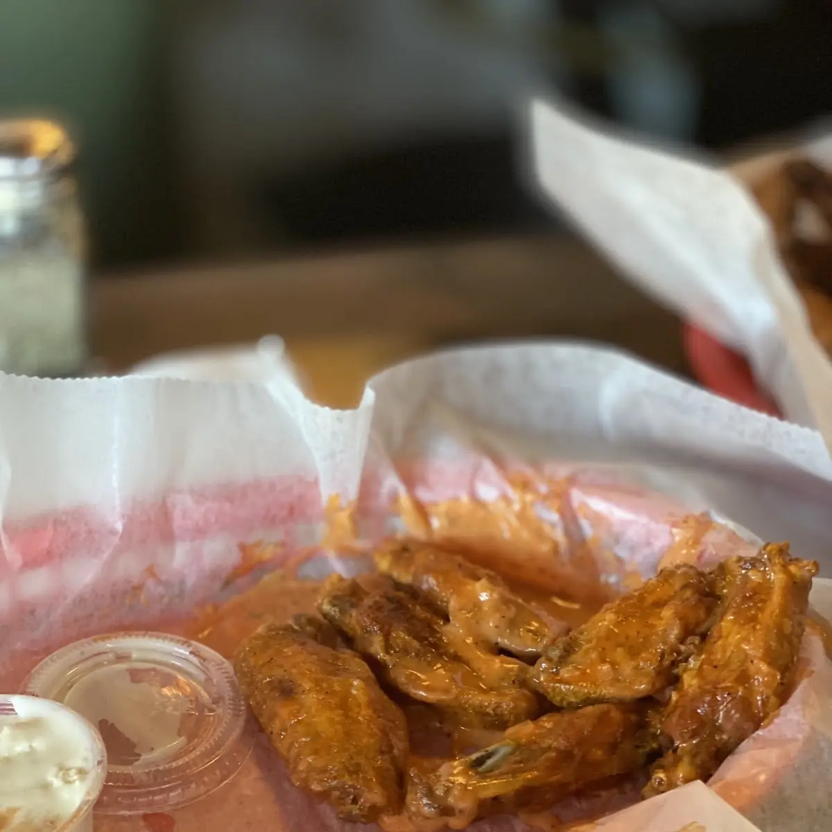 Hot Garlic Parmesan Wings