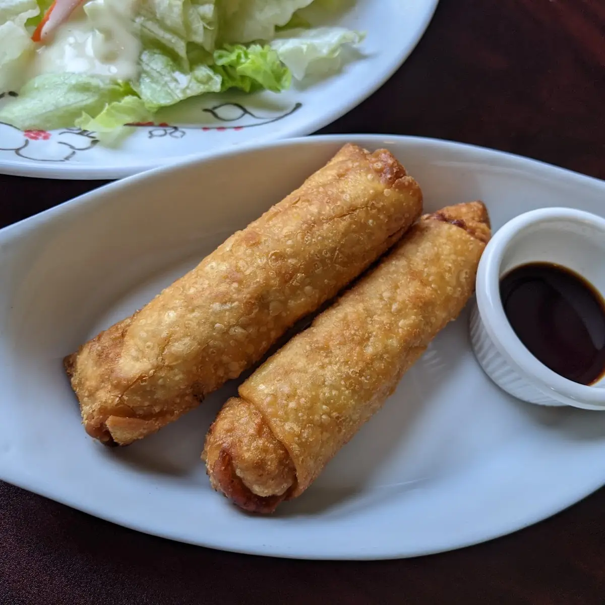 Crunch Roll, Gyoza, Egg Roll, Choice Meat