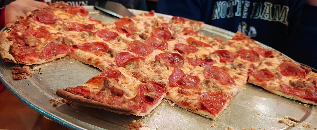 Sausage & Pepperoni Pizza