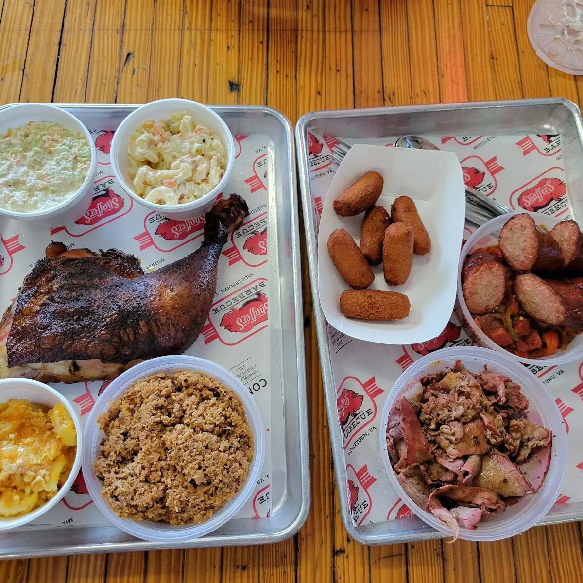 BBQ Sampler Platter for 2