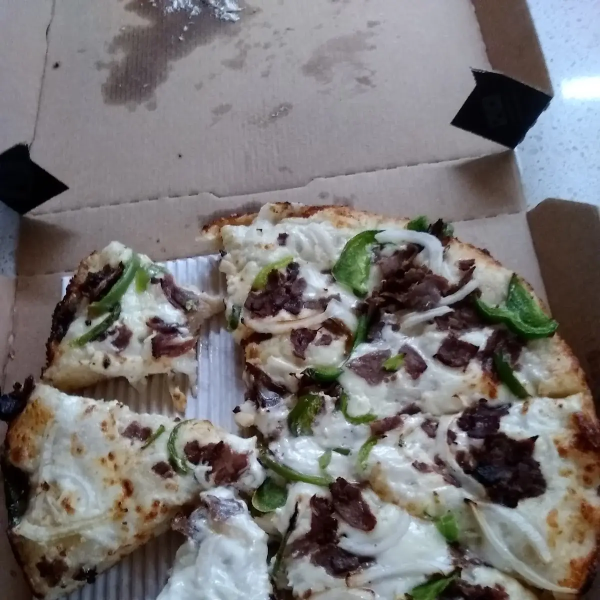 Philly Cheesesteak Pizza