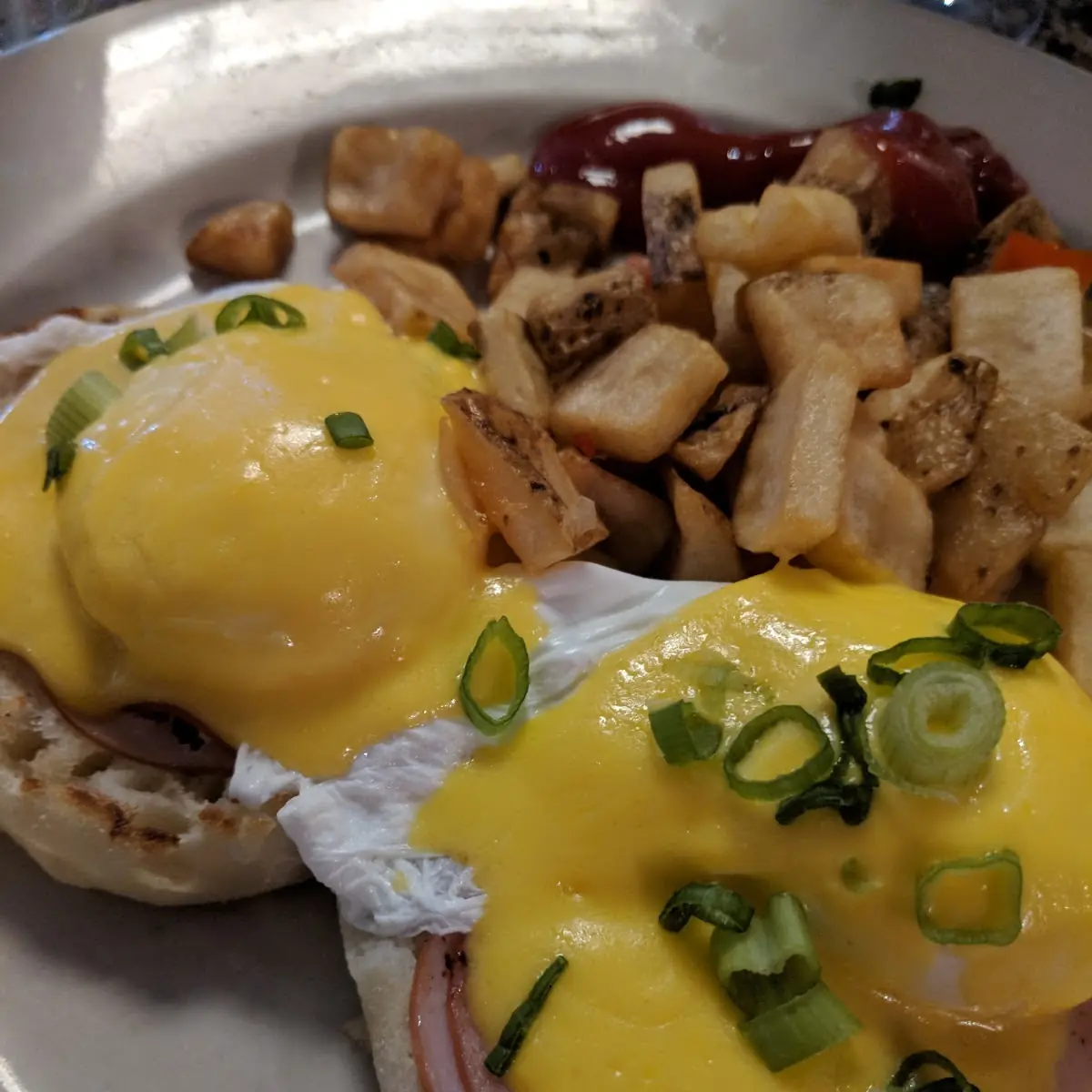 Fried Chicken & Waffle Benedict