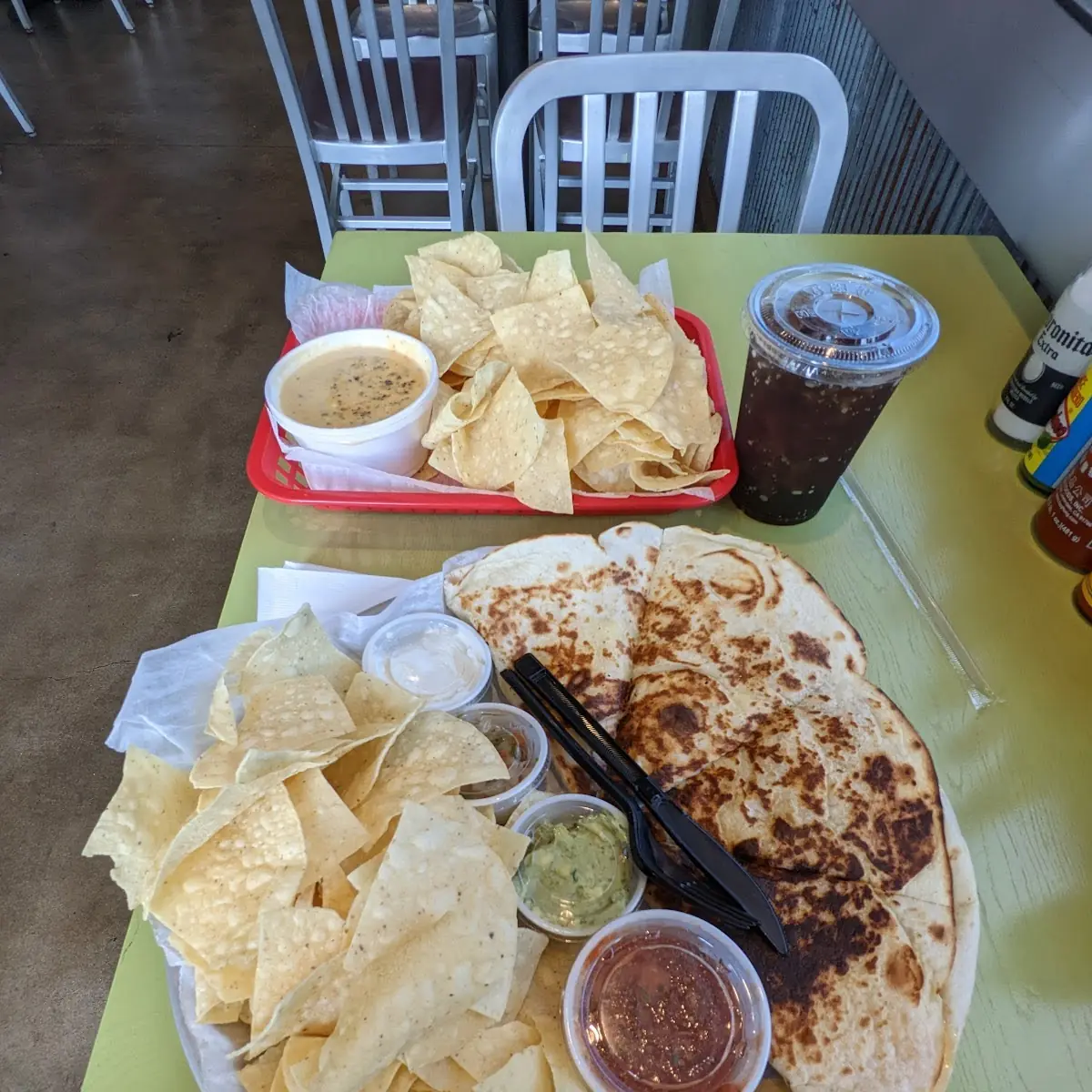 Cheese & Chicken Quesadilla