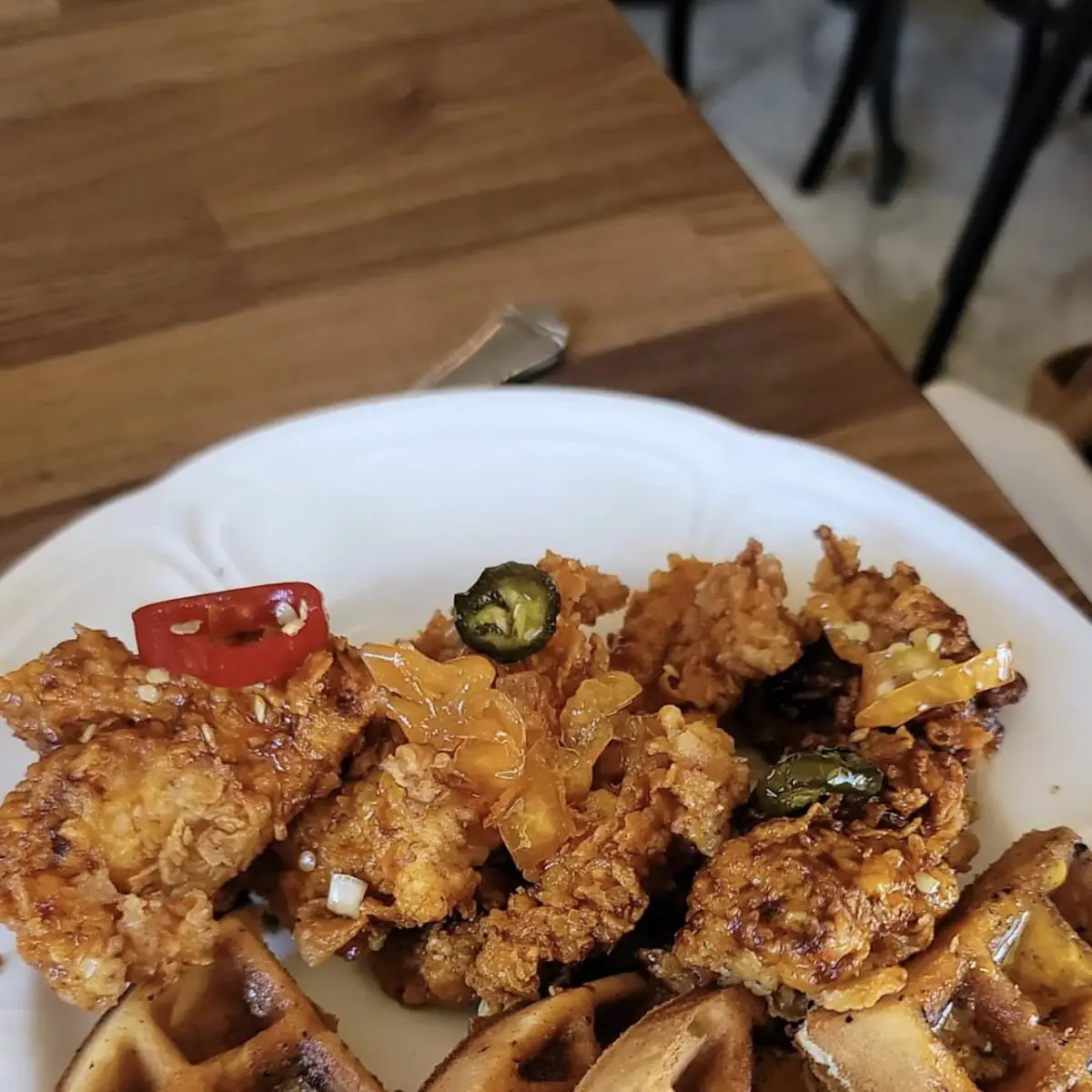 Hot Chicken & Waffles