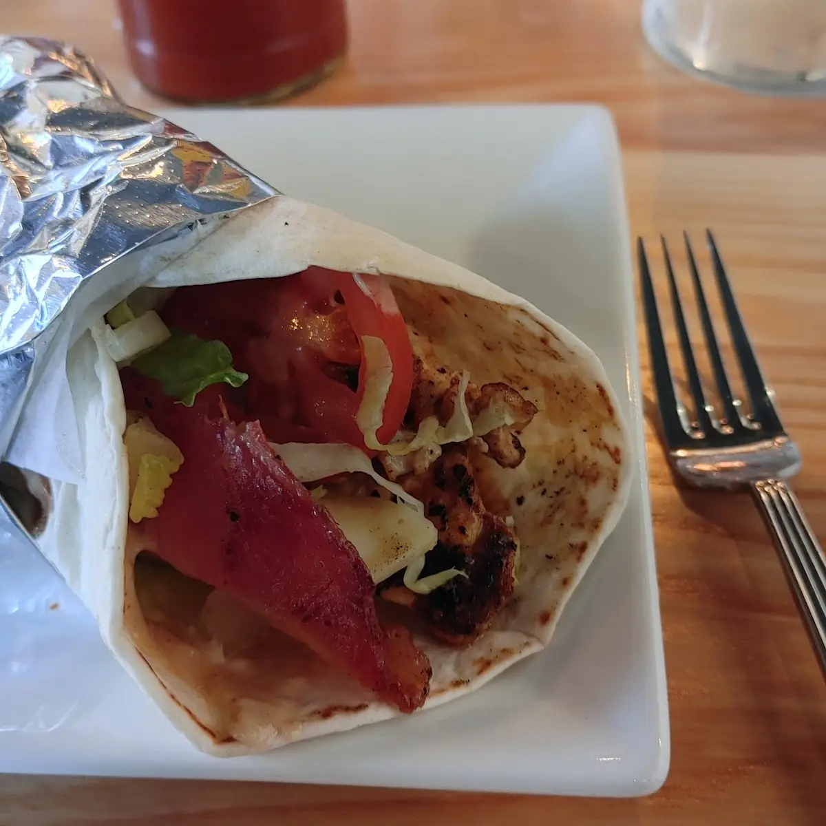 Grilled Chicken Club Wrap