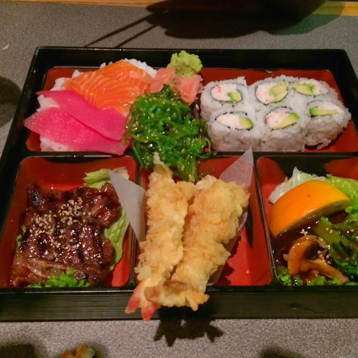 Beef Teiyaki Bento Box