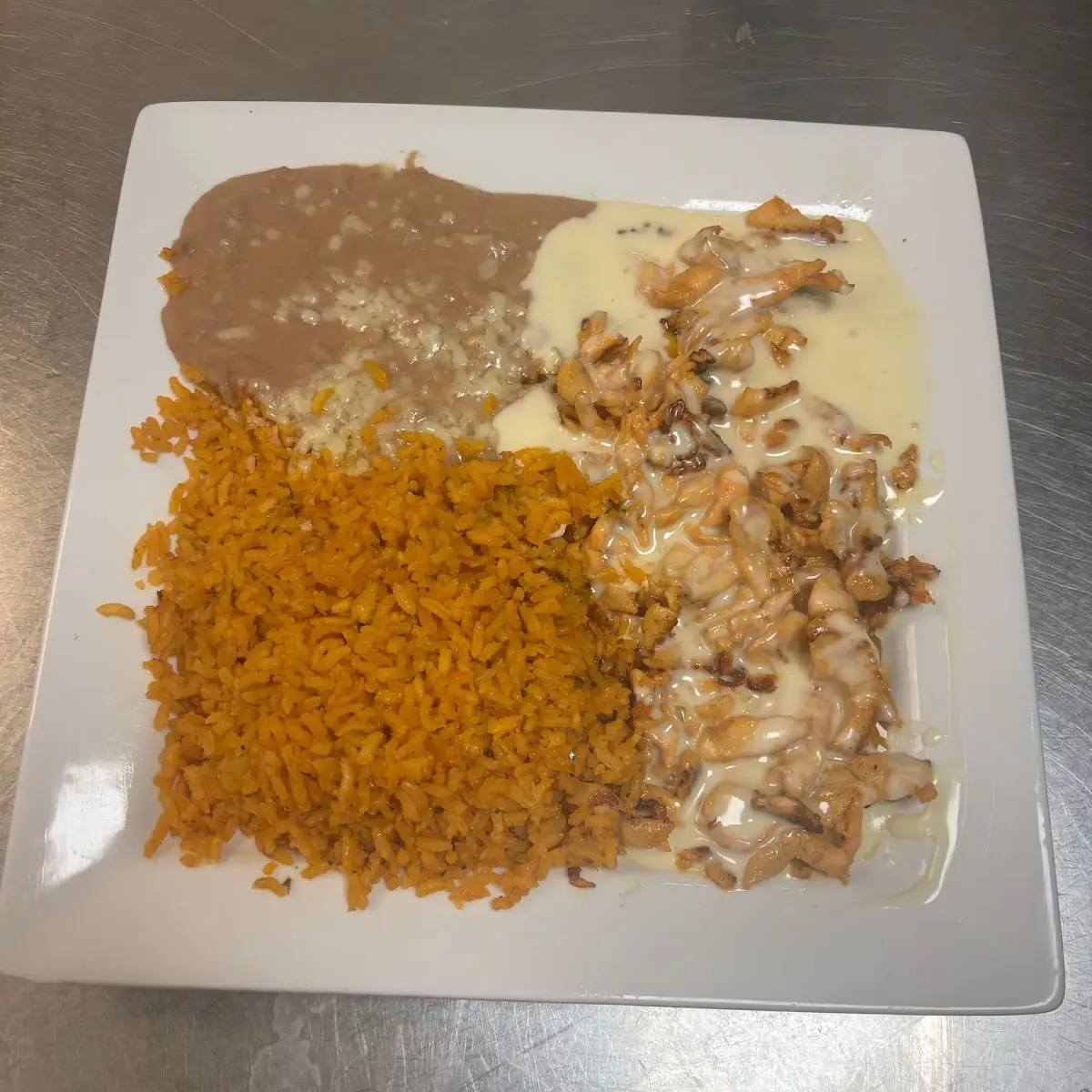 Mexican Rice & Refried Beans
