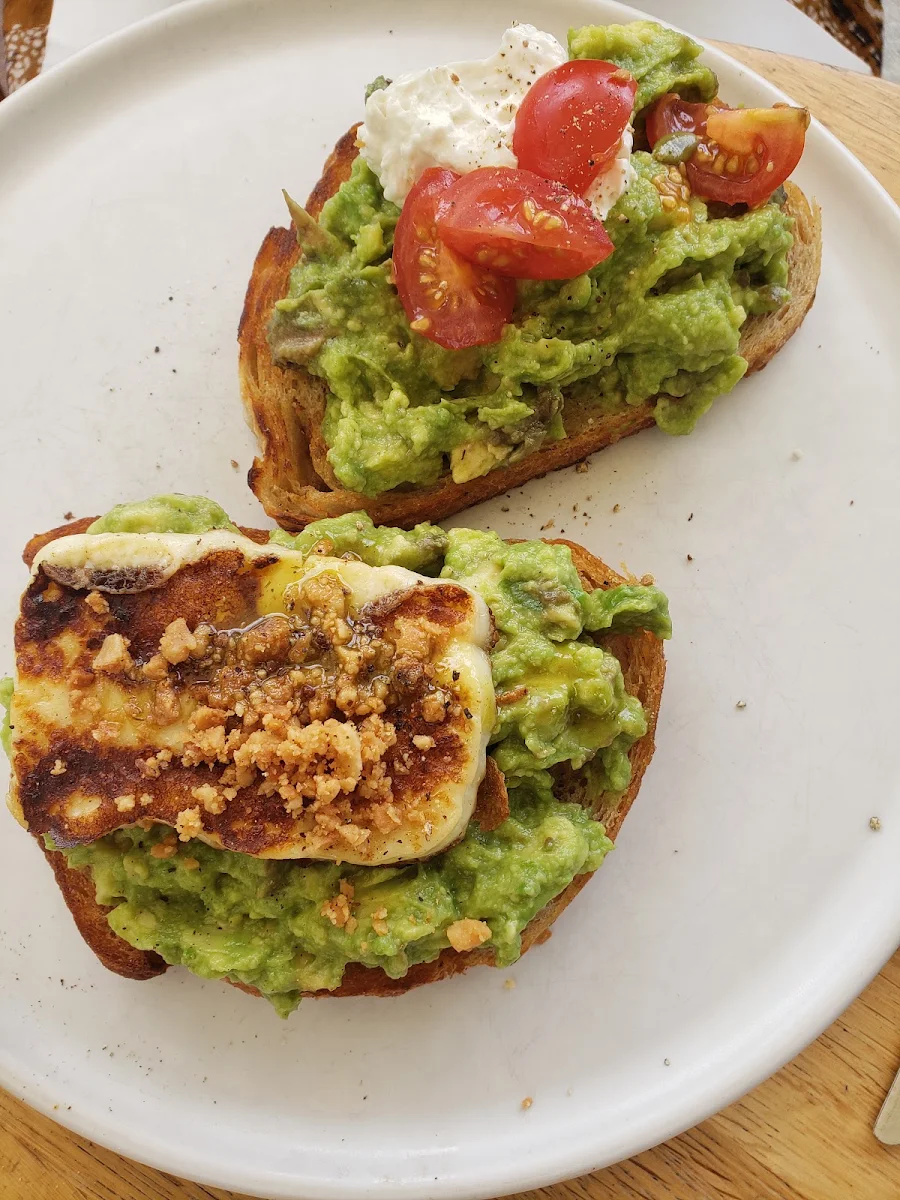 Smashed Avocado Duo, Corner Store Cafe