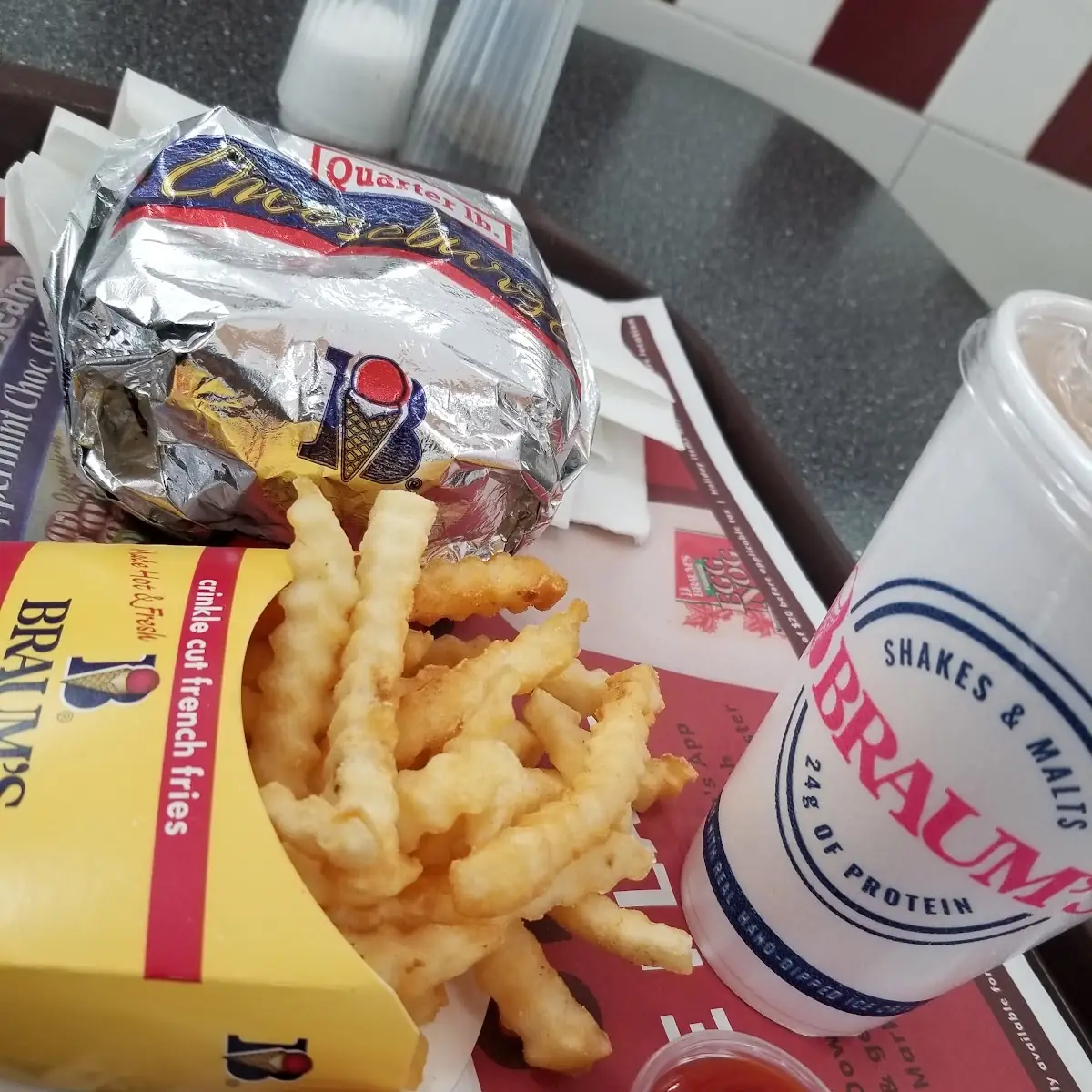 4 Cheeseburger Combo
