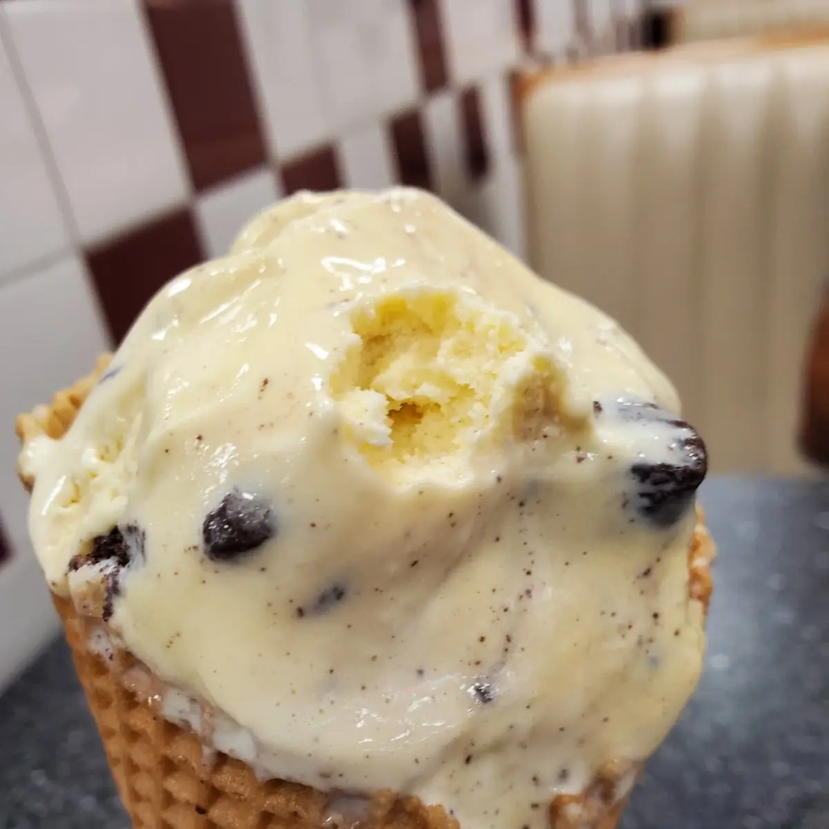 Cookies and Cream Cone