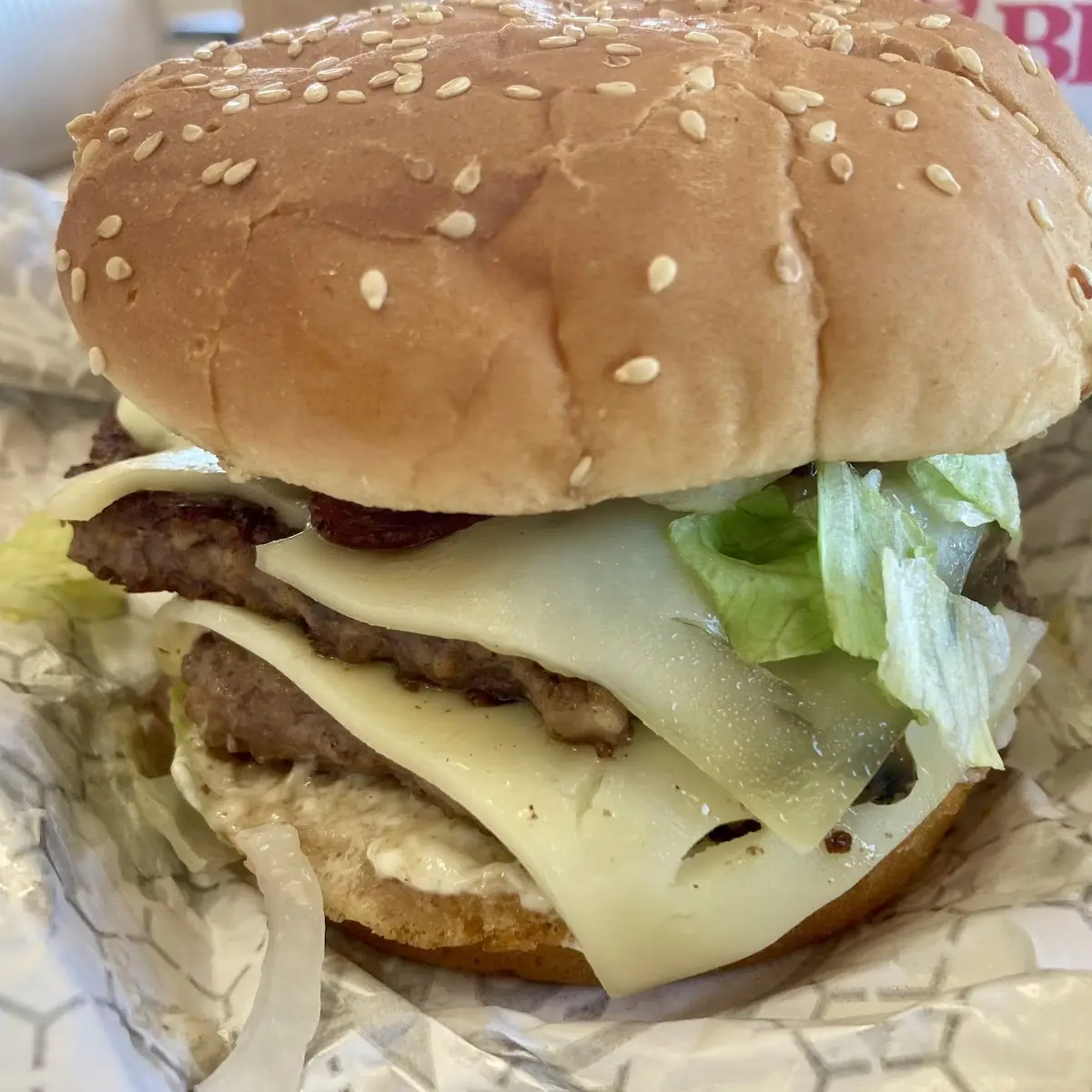 Mushroom Bacon Cheeseburger