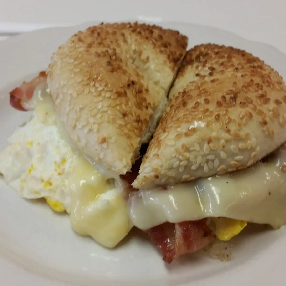 Bacon Egg and Swiss