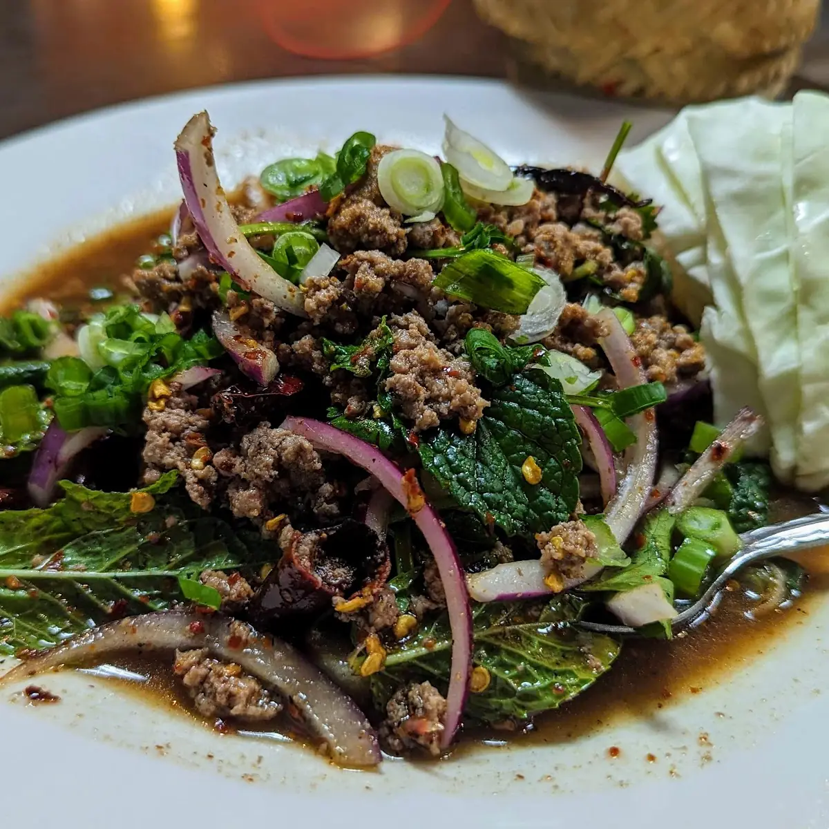 Larb Chicken Salad
