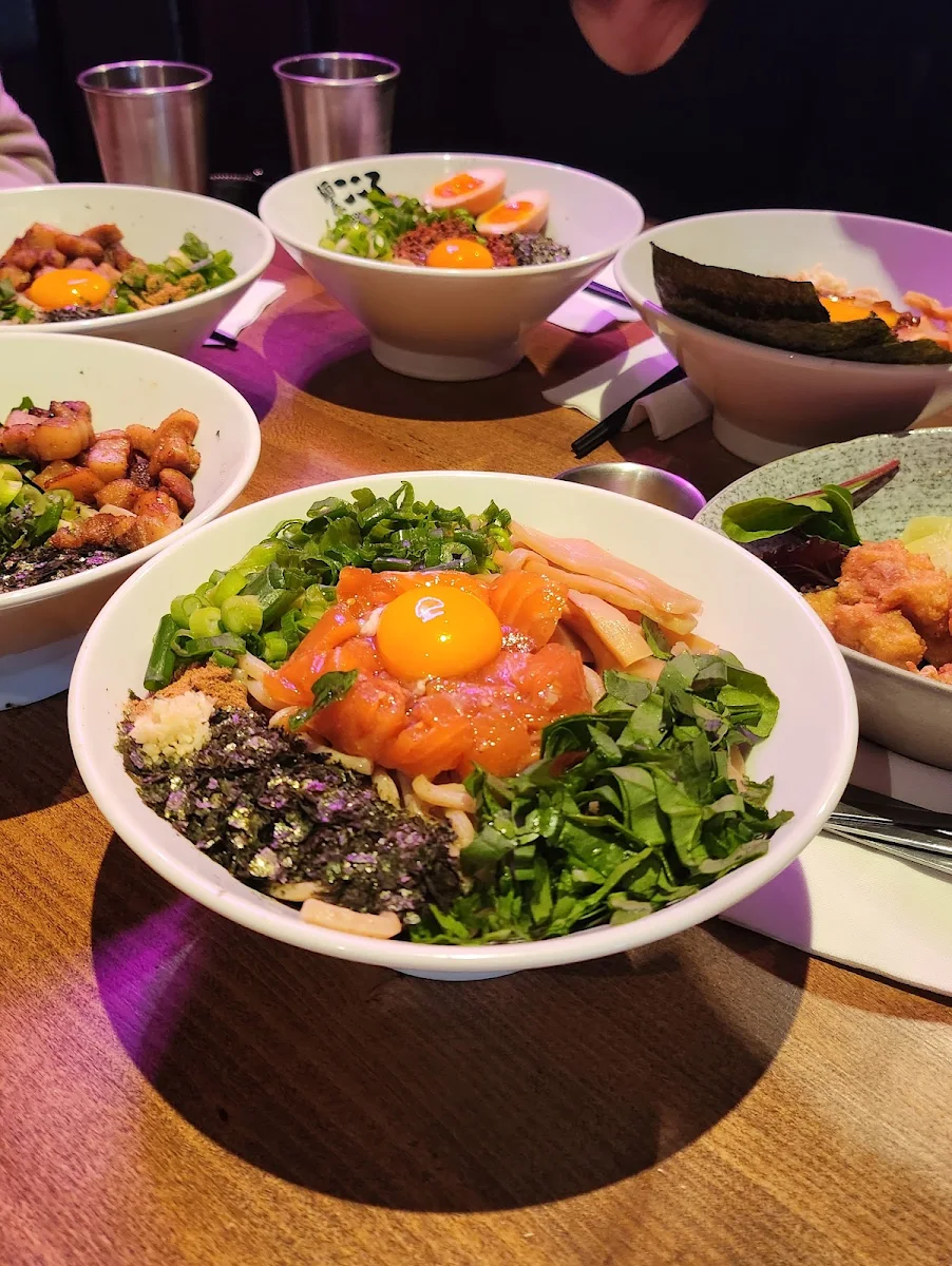 Salmon Mazesoba