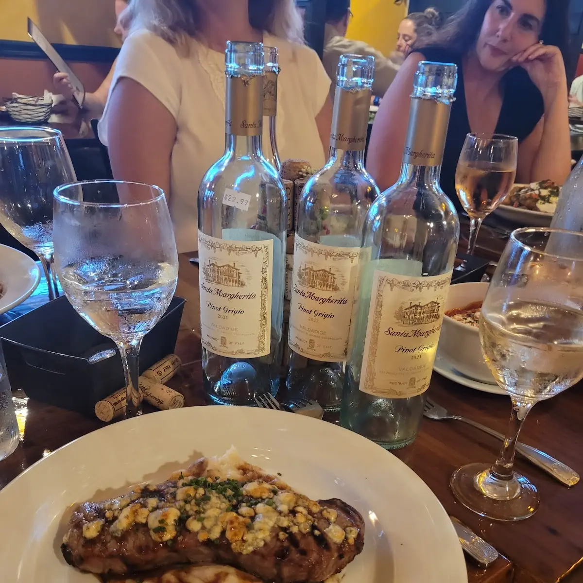 Grilled Sirloin Steak and Garlic Mashed Potatoes