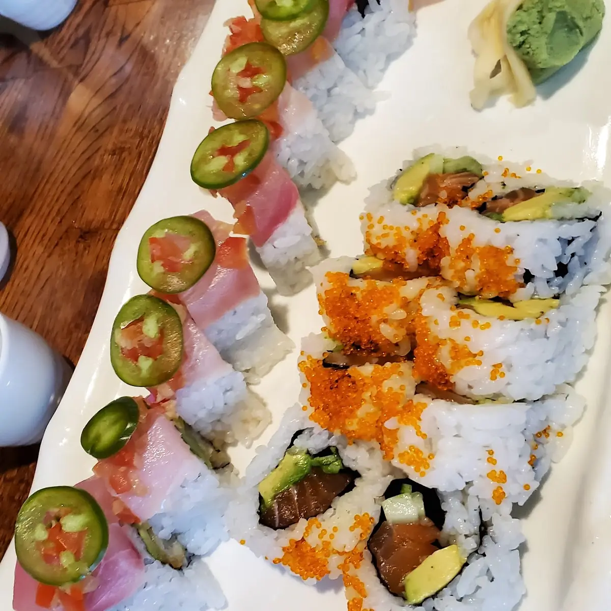 Dragon Roll Crunchy Crab California Roll