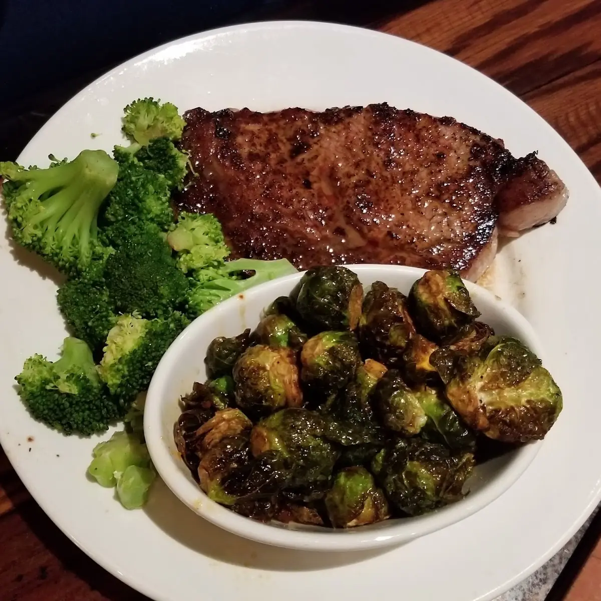 New York Strip Steak Dinner