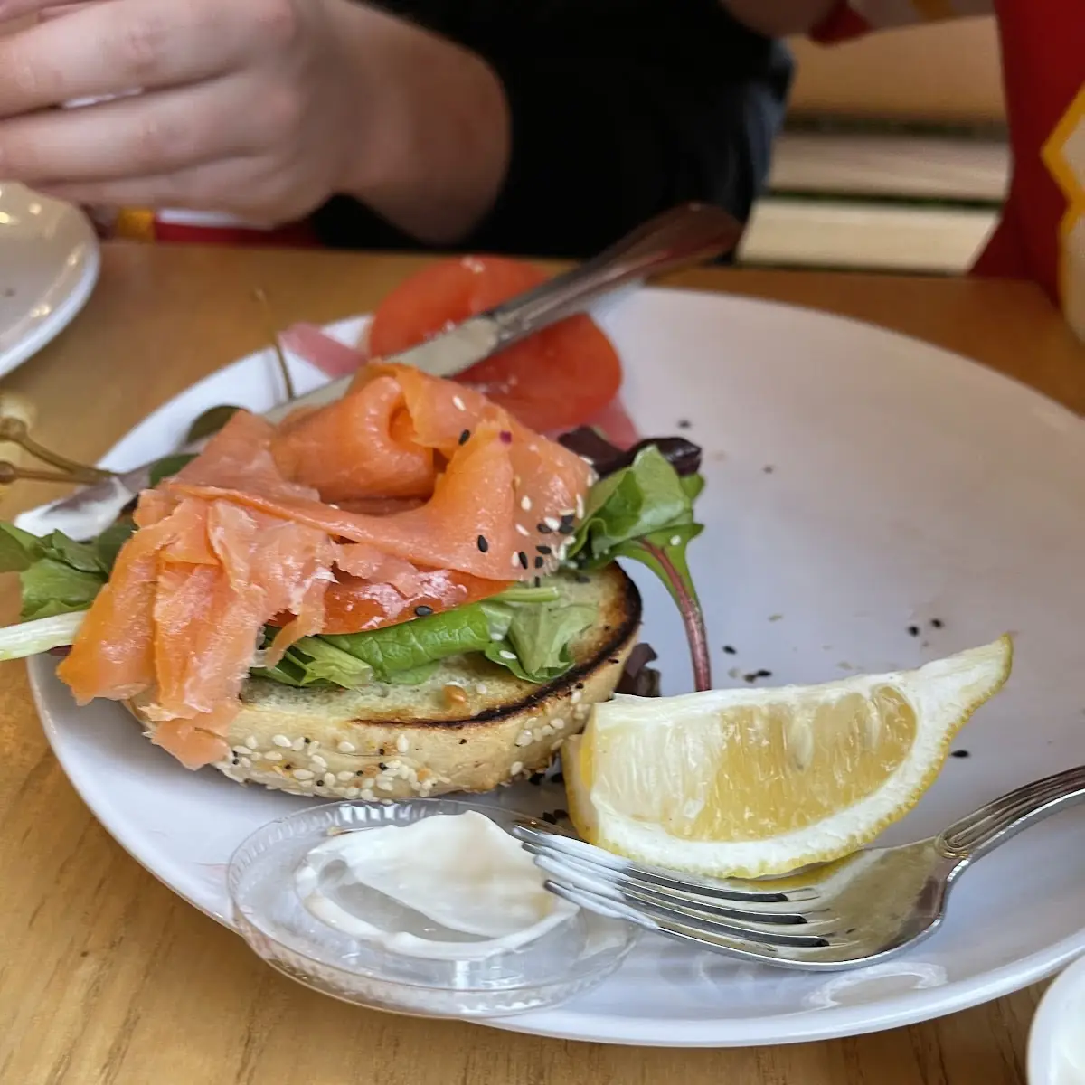Smoked Salmon Bagel
