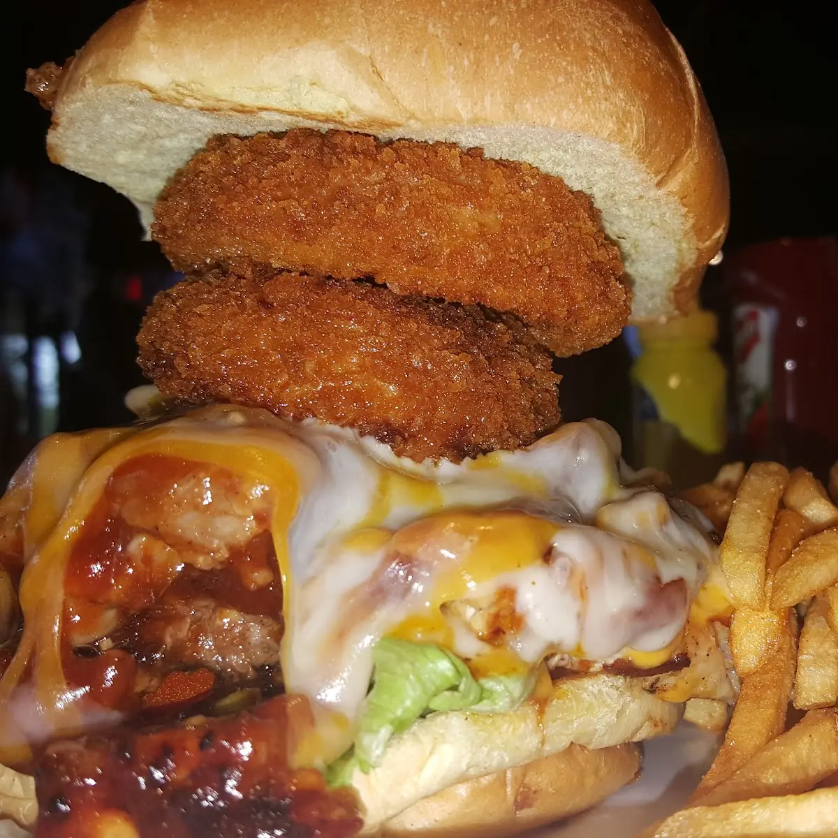 Cowboy Cheese Burger