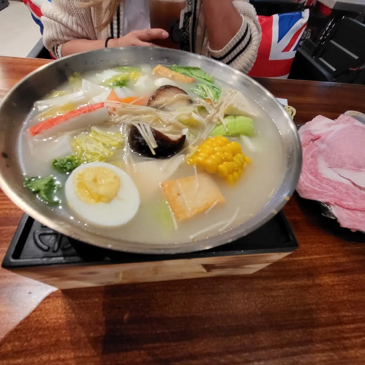 Wagyu Beef with Pork Bone Soup Base
