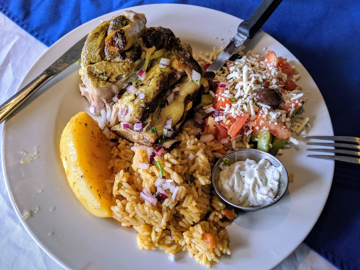 Roast Lamb - Kleftiko, Pyrgos Taverna