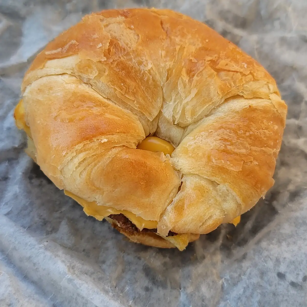 Sausage Egg & Cheese Croissan'Wich