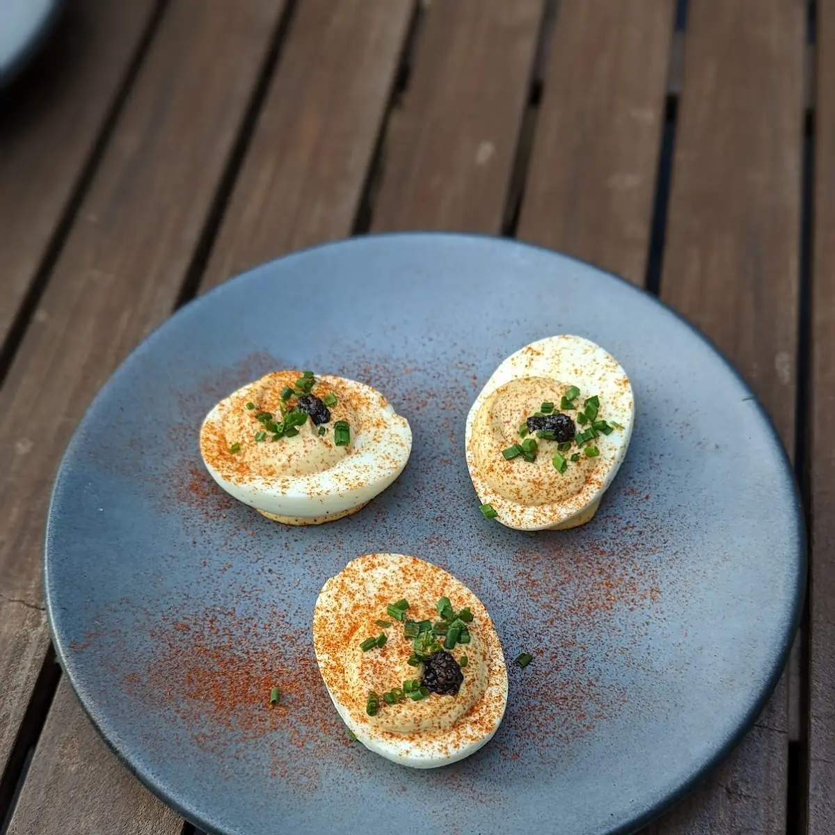 Cajun Caviar Deviled Eggs