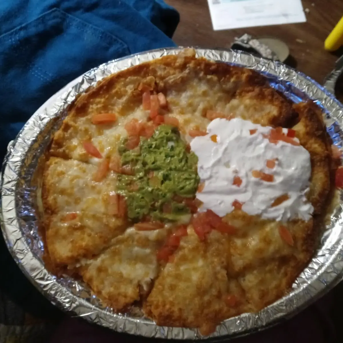 Ground Beef Mexican Pizza