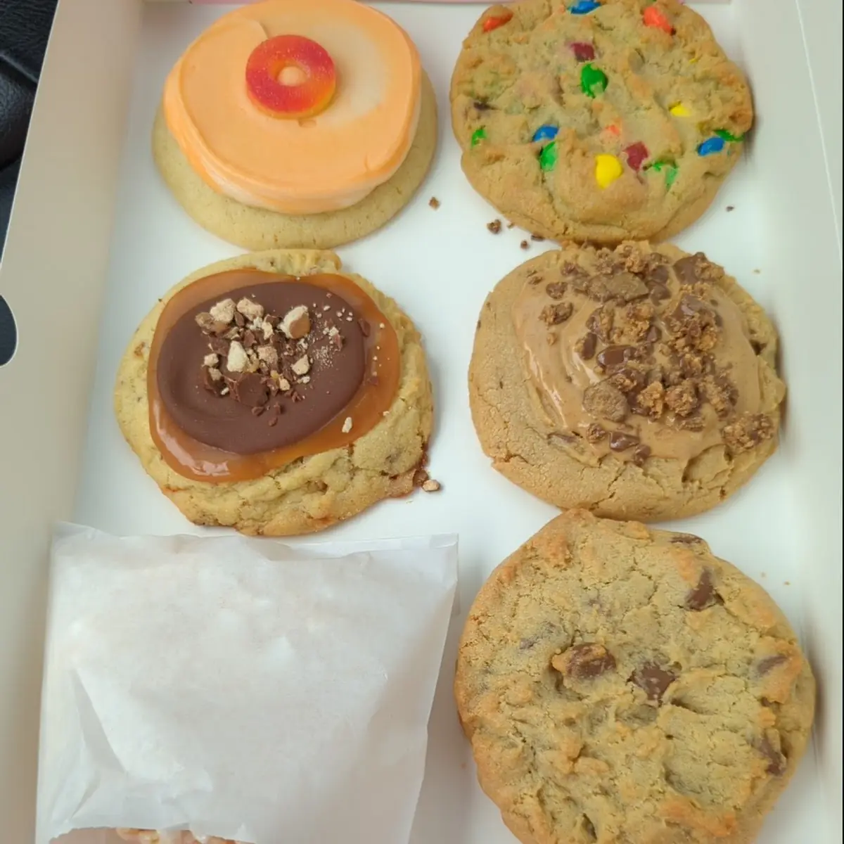 Rice Krispy Treat and Chocolate Chip Cookies