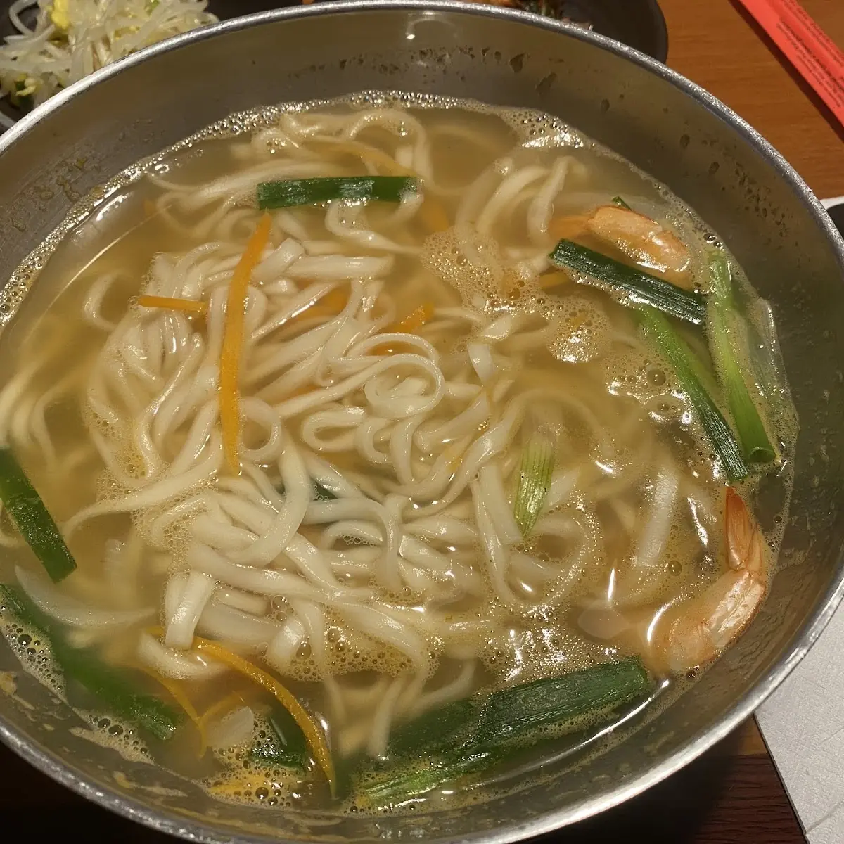 Noodle Soup with Shrimp