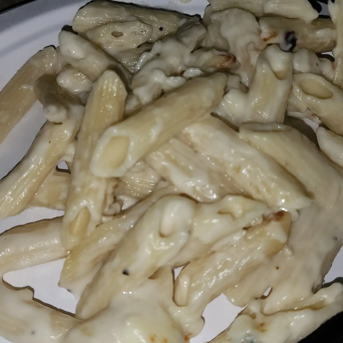 Mini Chicken Alfredo Pizza