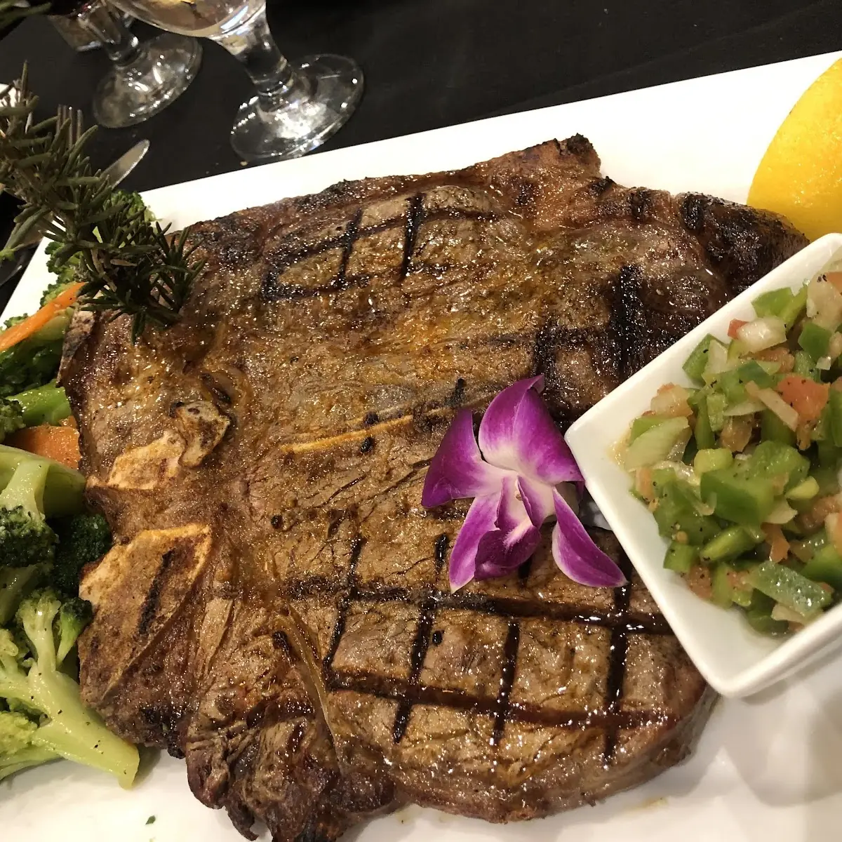 Char Grilled T-Bone 160z Steak