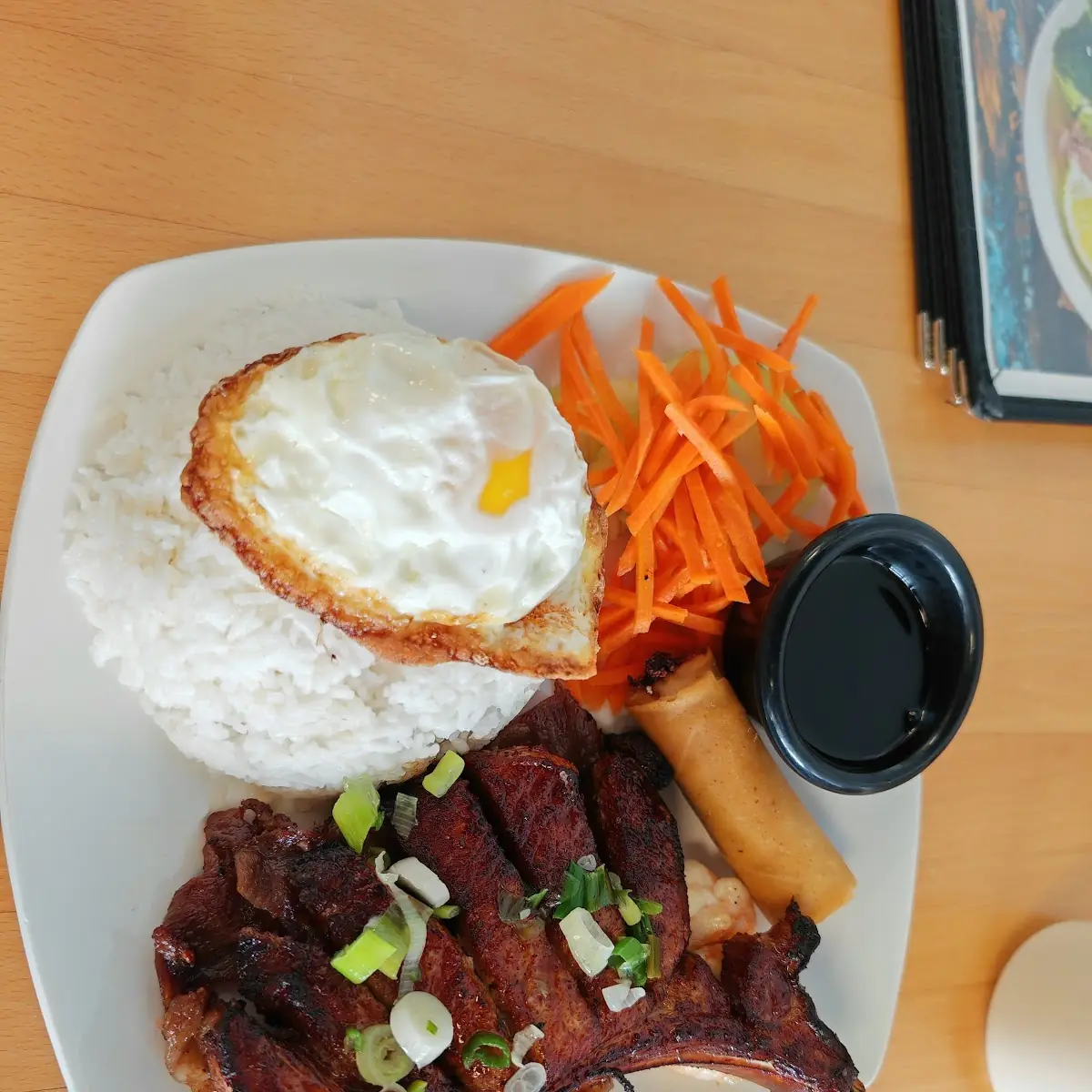 Pork Chop Rice Dish -Cơm Sườn