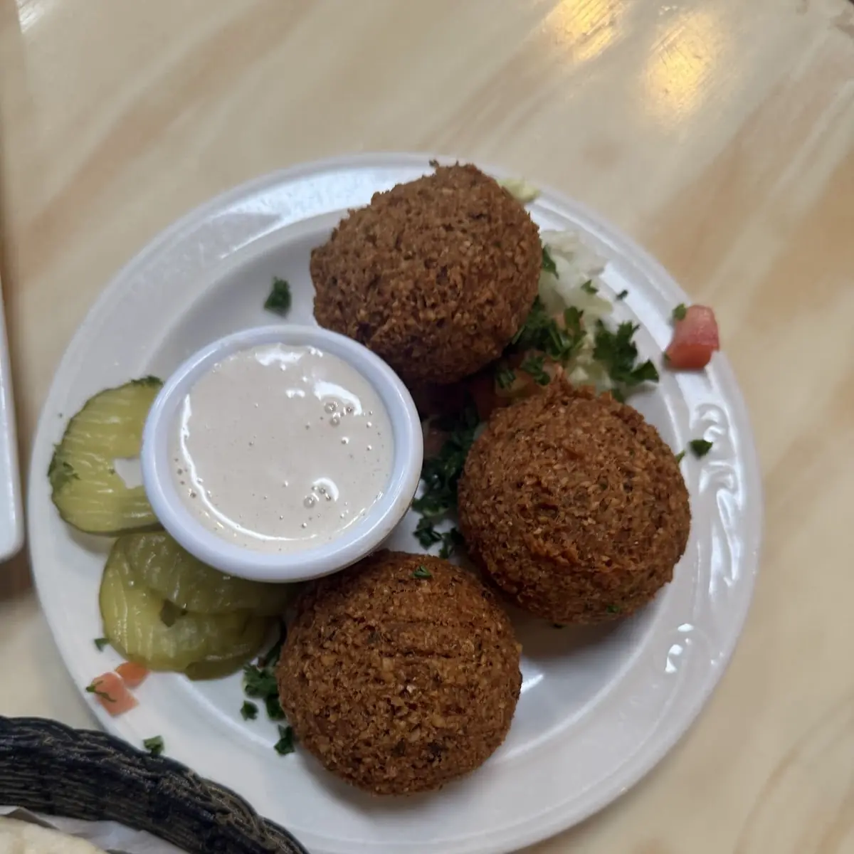 Falafel sandwich