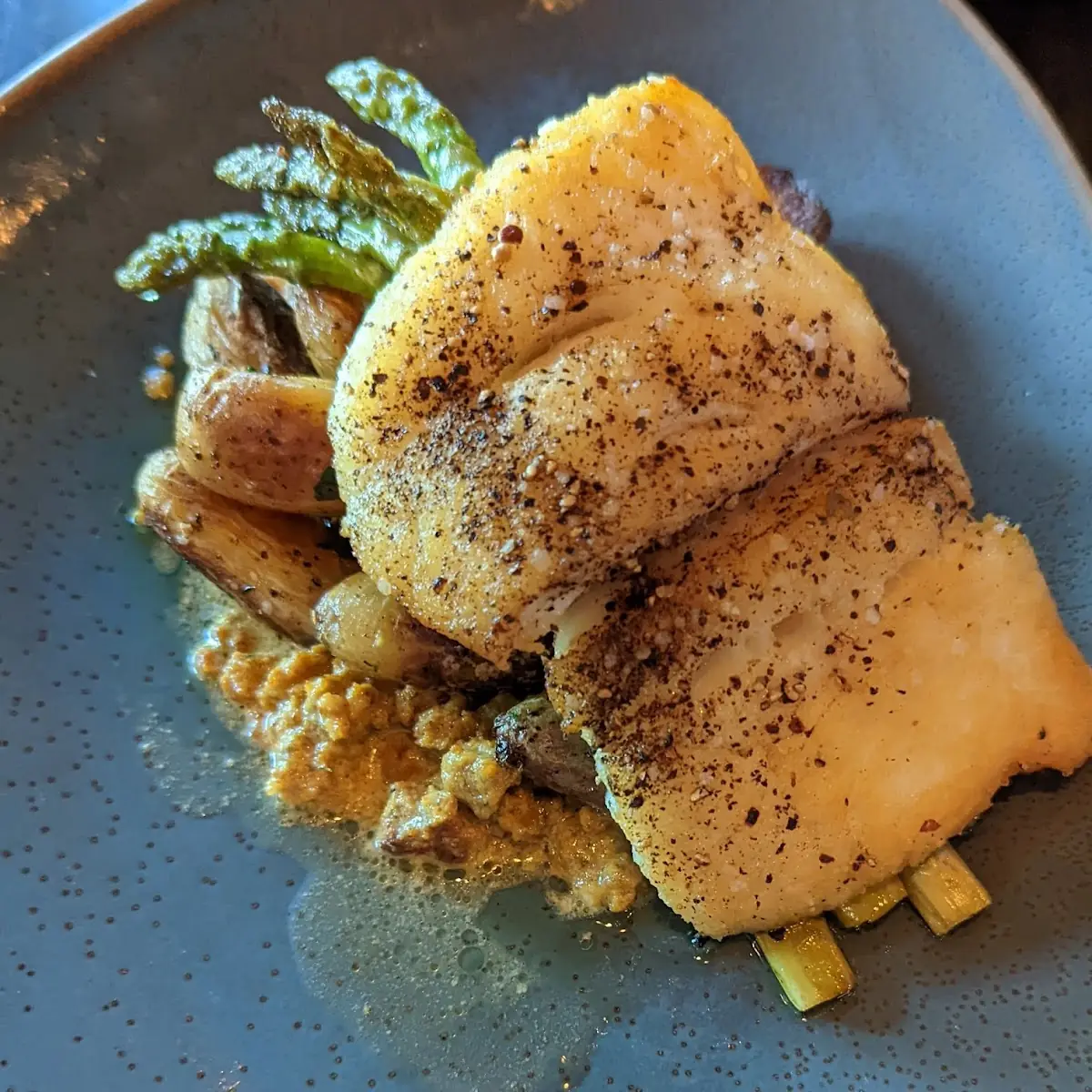 Pan Seared Halibut